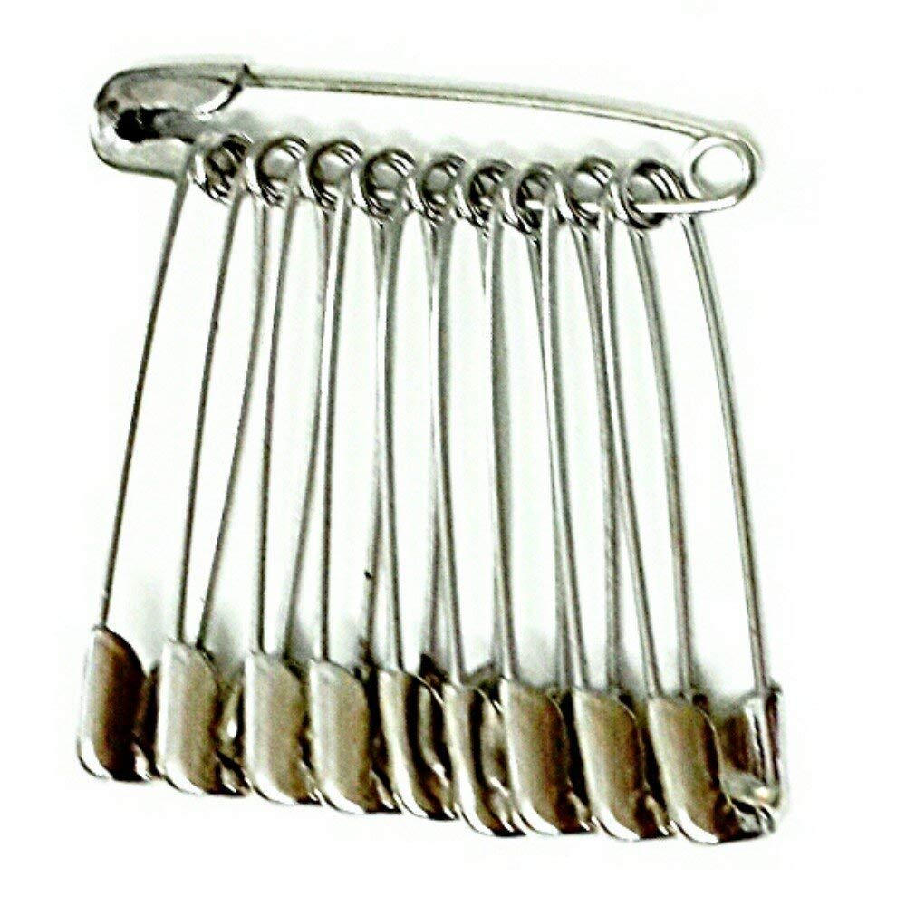 Gogi Enterprises Premium Safety Pins for Women & Girls - 42 Pack (1.5 Inch) | Secure Clothing, DIY Crafts, Emergency Repairs | Ideal for Sewing, Fashion Design & Home Use