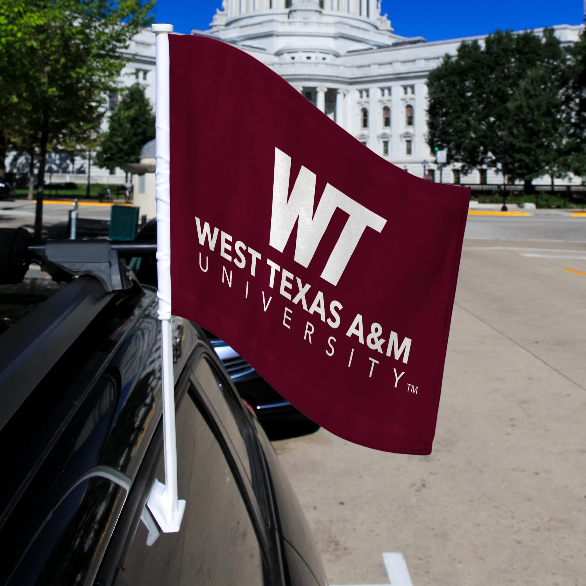 NCAA West Texas A&M Buffalos Car Flag - 16x19