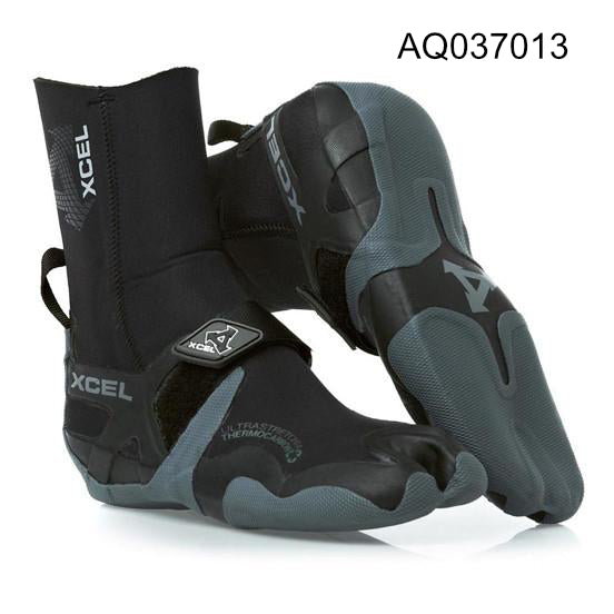 XCEL Infiniti 3mm Split Toe Booties - Premium Neoprene Scuba Diving Socks for Surfing, Kayaking & Water Sports - Warm & Comfortable Footwear for Cold Water Activities