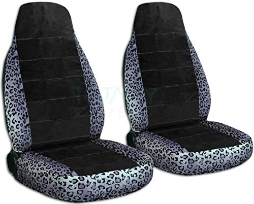 Gray Leopard & Black
