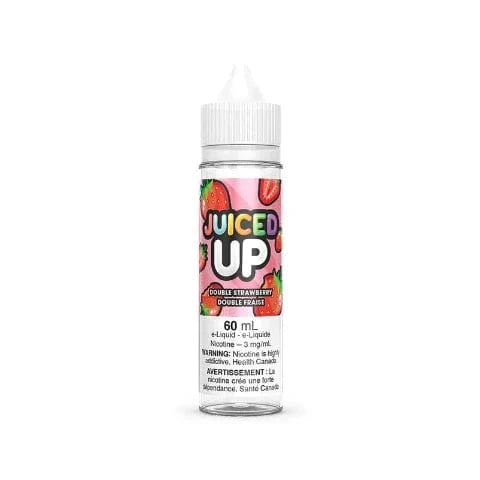 Premium Double Strawberry E-Liquid - 60mL Bottle for Vape & E-Cigarettes - Sweet & Fruity Flavor for All-Day Vaping