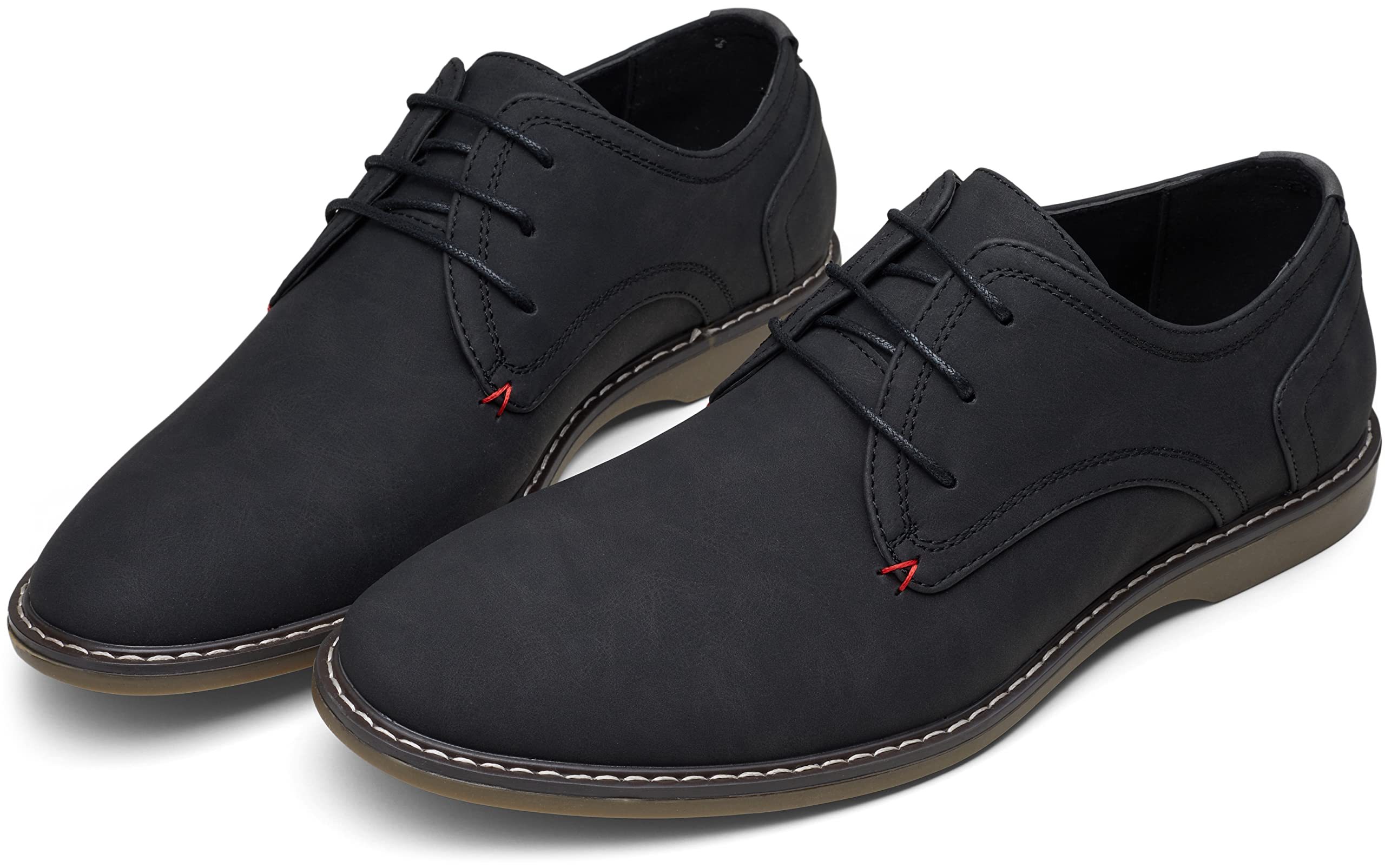 Jousen Men's Suede Casual Dress Shoes - Classic Business Loafers for Office & Formal Wear | Comfortable Slip-On Shoes for Work, Weddings & Special Occasions
