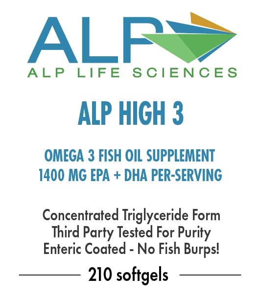 Premium Omega 3 Fish Oil Supplement 210 Softgels - Supports Heart, Brain & Joint Health - For Adults & Seniors - Perfect for Daily Wellness Routine