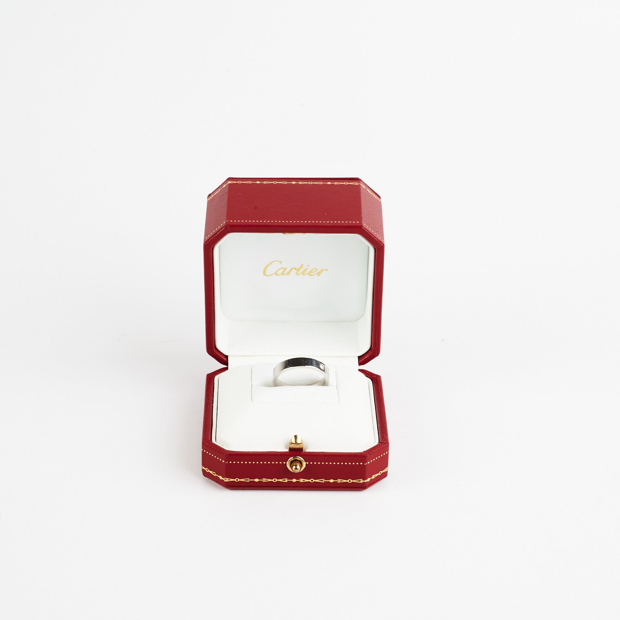Cartier Love Wedding Band - 18K Yellow Gold Ring Size 55 for Women & Men - Perfect for Engagement, Wedding, Anniversary & Special Occasions