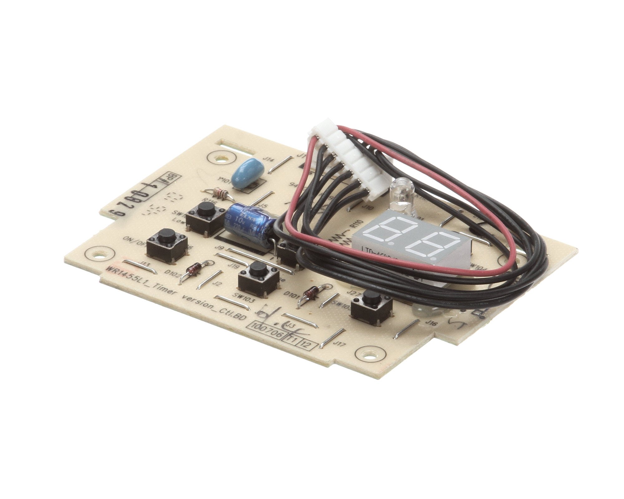 Waring 031135 Switch Panel with Timer Display Replacement Part for MMB160 Commercial Blenders - Perfect for Restaurant, Bar & Smoothie Shop Use