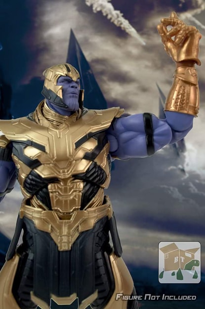 Box Tortoise AVR 01 Cosmic Fracture Mitten Bronze Version for S.H. Thanos Infinite Gauntlet - Perfect for Marvel Collectors & Action Figure Display