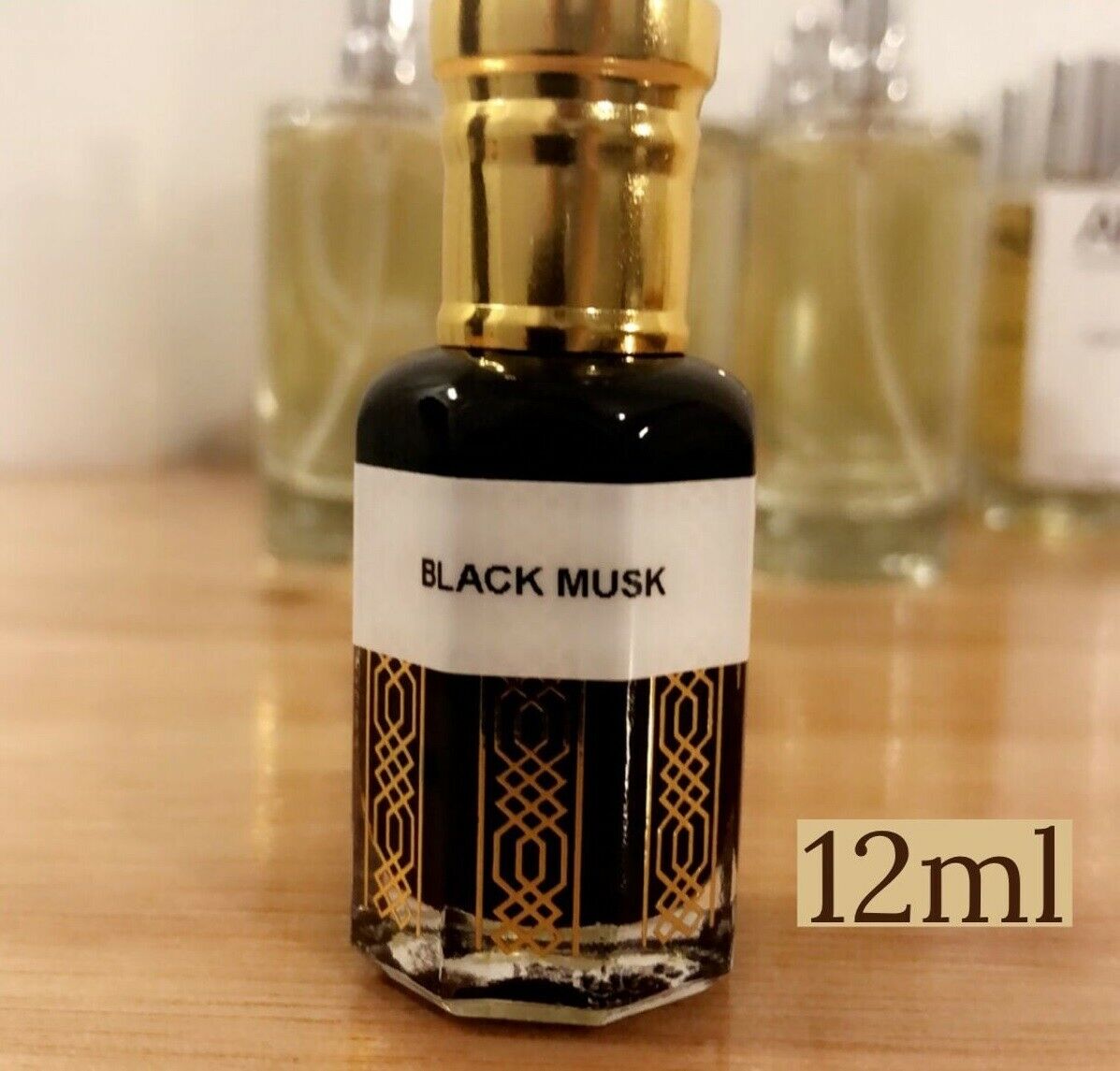 12ml Pure Black Deer Musk Nafa Highest Concentration Oil for Ruqyah & Spiritual Protection – Expel Jinn, Evil Eye & Evil Spirits | Islamic Ritual Purification, Meditation & Aromatherapy Use