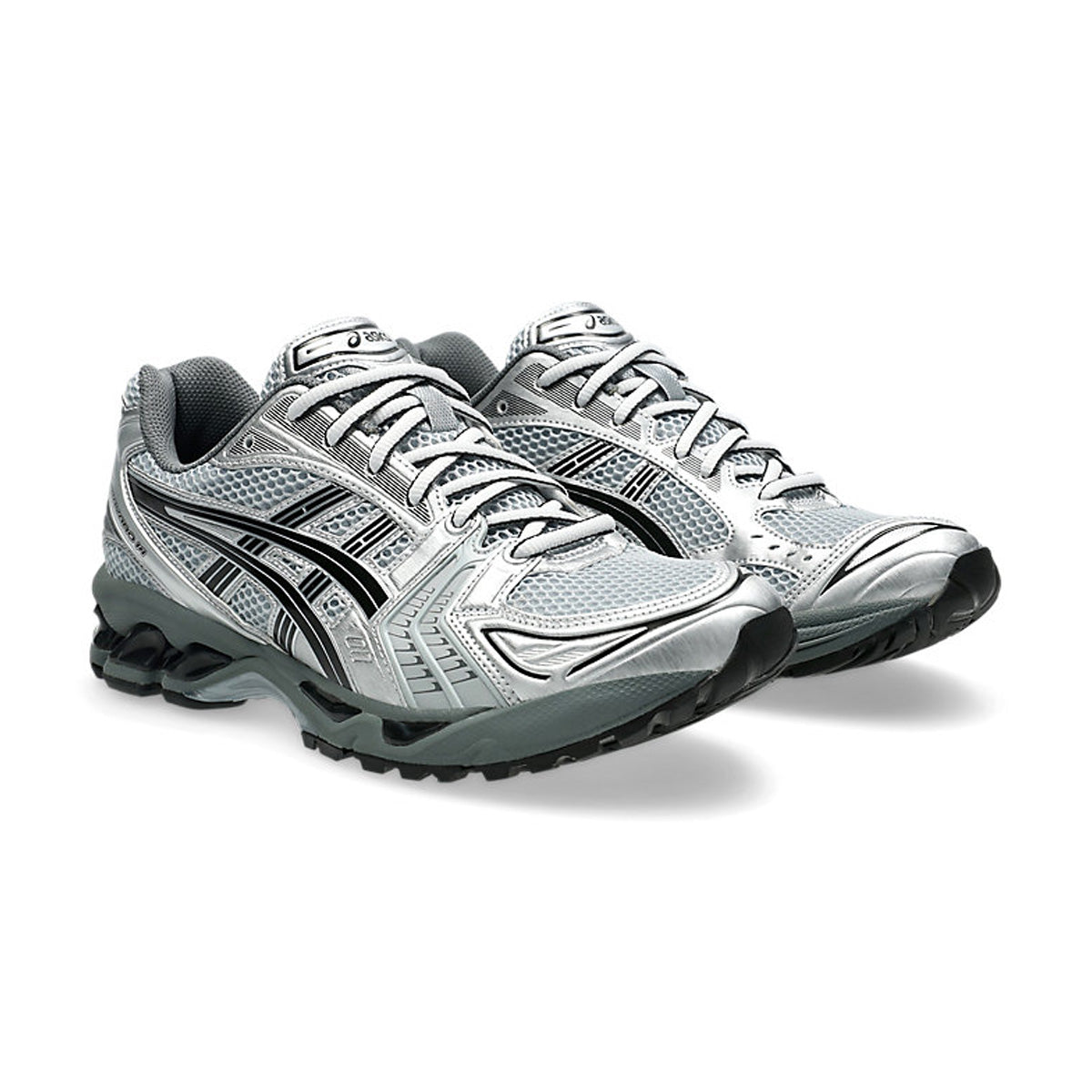 Urban Research GEL Kayano 14 'Pure Silver Black' Running Shoes - Lightweight Cushioned Sneakers for Men & Women - Perfect for Jogging, Gym Workouts & Daily Wear