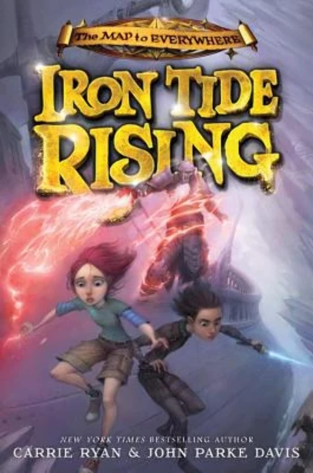 Iron Tide Rising (The Map to Everywhere Book 4) - Fantasy Adventure Novel for Teens & Young Adults - Perfect for Bedtime Reading & Book Club Discussions