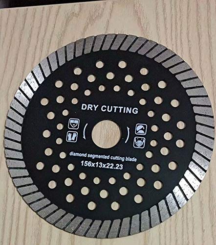 7 Inch 185MM Diamond Turbo Saw Blade for Granite, Concrete, Tile & Stone Cutting - Professional Construction & Block Cutting Tool for Angle Grinder & Circular Saw - Perfect for DIY Projects, Home Renovation & Masonry Work
