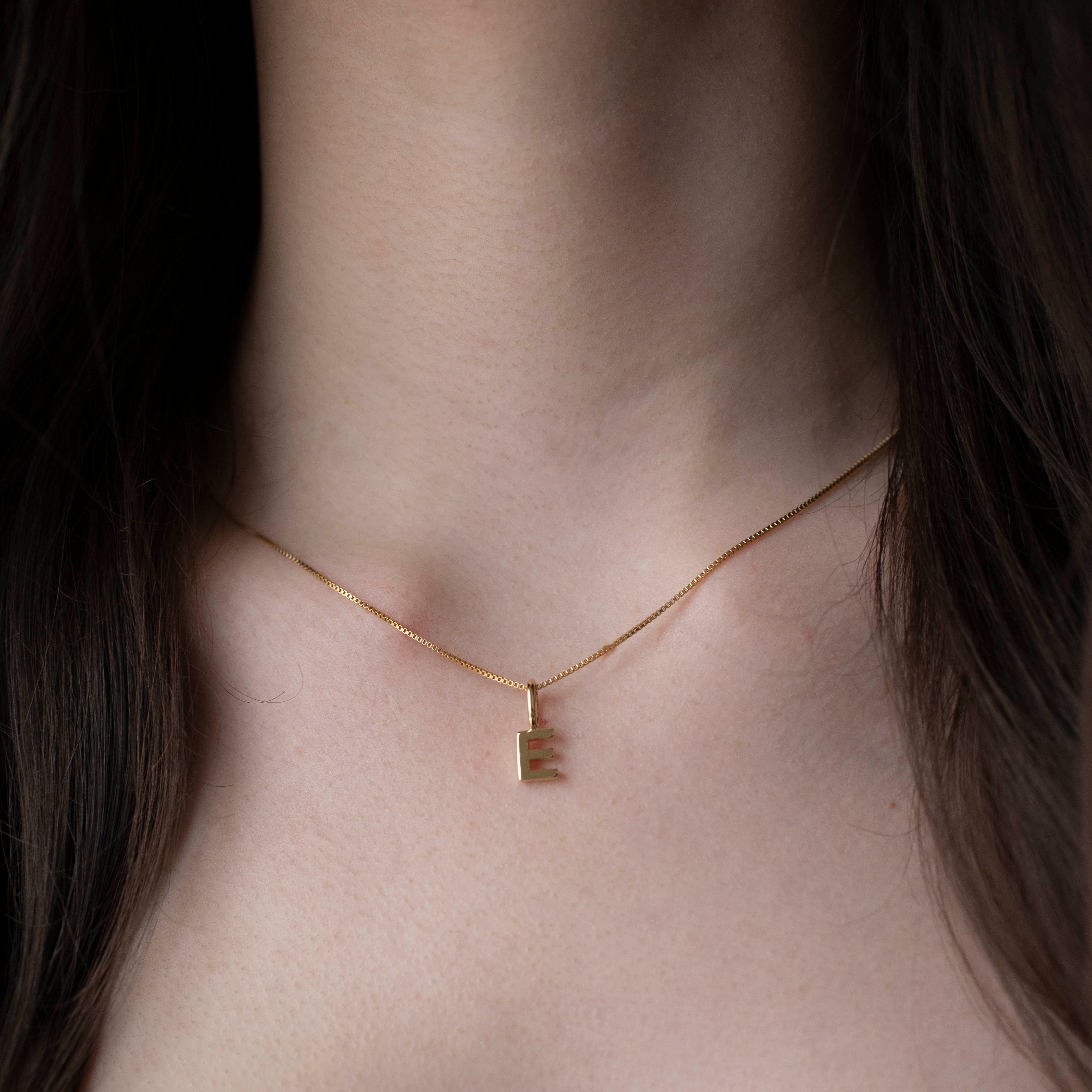 NOTABLE LETTER CHARM - Elegant Initial Pendant Necklace for Women - Perfect for Gifts, Birthdays & Everyday Jewelry