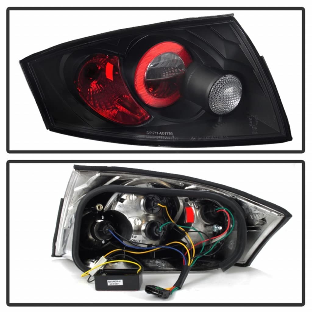 Audi TT/TT Quattro 2000-2006 Spyder Black Tail Lights Pair - Driver & Passenger Side | Perfect for Night Driving & Car Customization