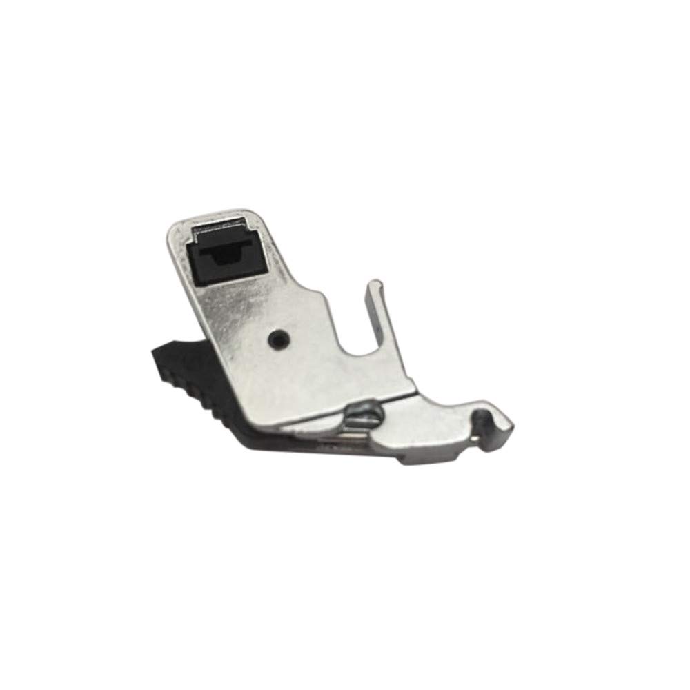 LACACA Low Shank Snap-On Presser Foot for Domestic Sewing Machine - Universal Adapter for Home Sewing & Crafting - Perfect for Quilting, Upholstery & Bed Storage Bags (Silver, One Size) - Ideal for Home Organization & DIY Projects
