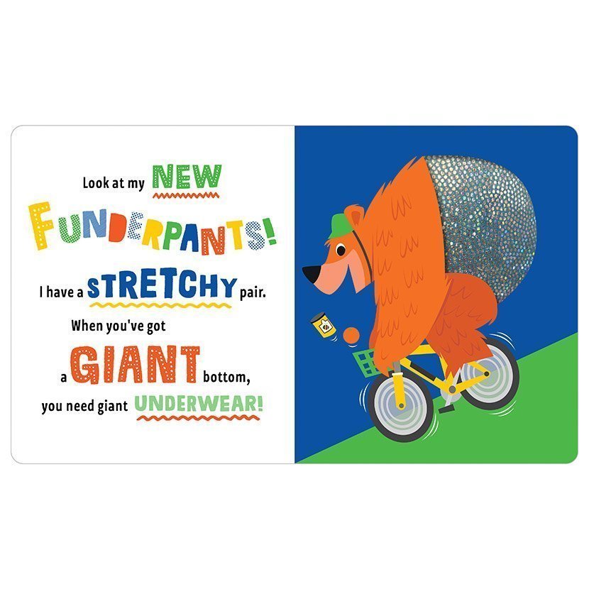 Funderpants! Touch and Feel Board Book by James Dillon - Interactive Sensory Book for Toddlers & Kids - Perfect for Early Learning, Bedtime Stories, and Parent-Child Bonding