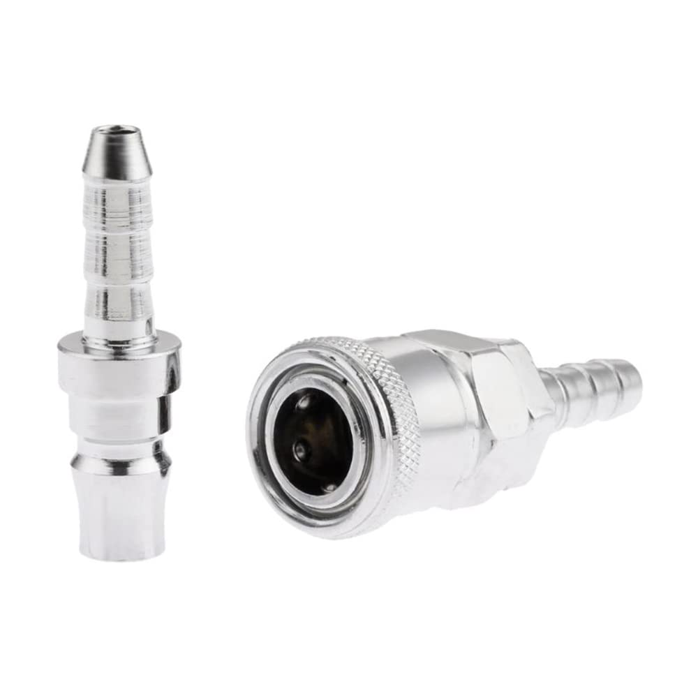 1 Pair Pneumatic Fitting Air Line Hose Compressor Connector Quick Release Coupler 3030 (SH+PH) - Ideal for Air Tools, HVAC Systems & Industrial Applications