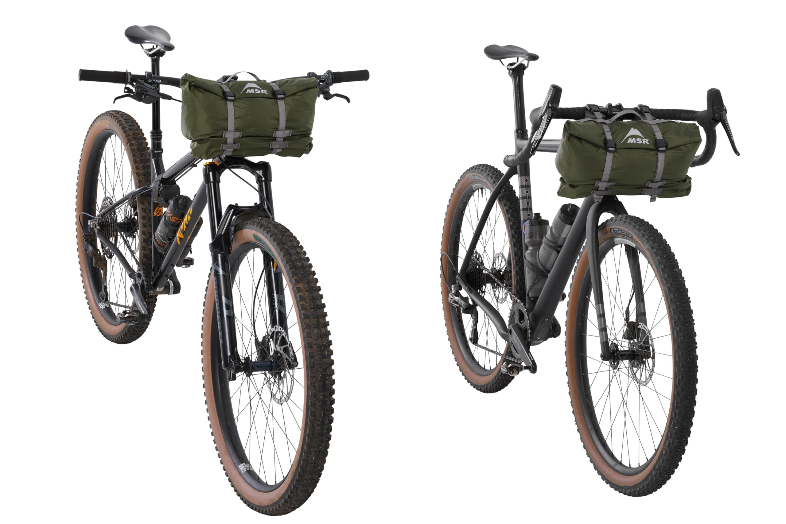MSR Hubba Hubba Bikepack 2-Person Backpacking Tent - Lightweight Green Camping Shelter for Bikepacking & Outdoor Adventures
