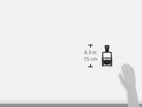 Trodat 5030 Professional 4.0 Self Inking Date Stamp - 1-5/8” x 3/8” Impression Size - Black Ink - Perfect for Office Documents, Invoices & Legal Paperwork