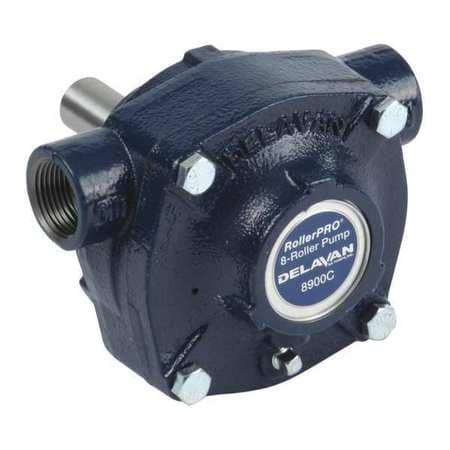 8-Roller Spray Pump with Durable Cast Iron Housing - Ideal for Agricultural, Industrial & DIY Painting Applications