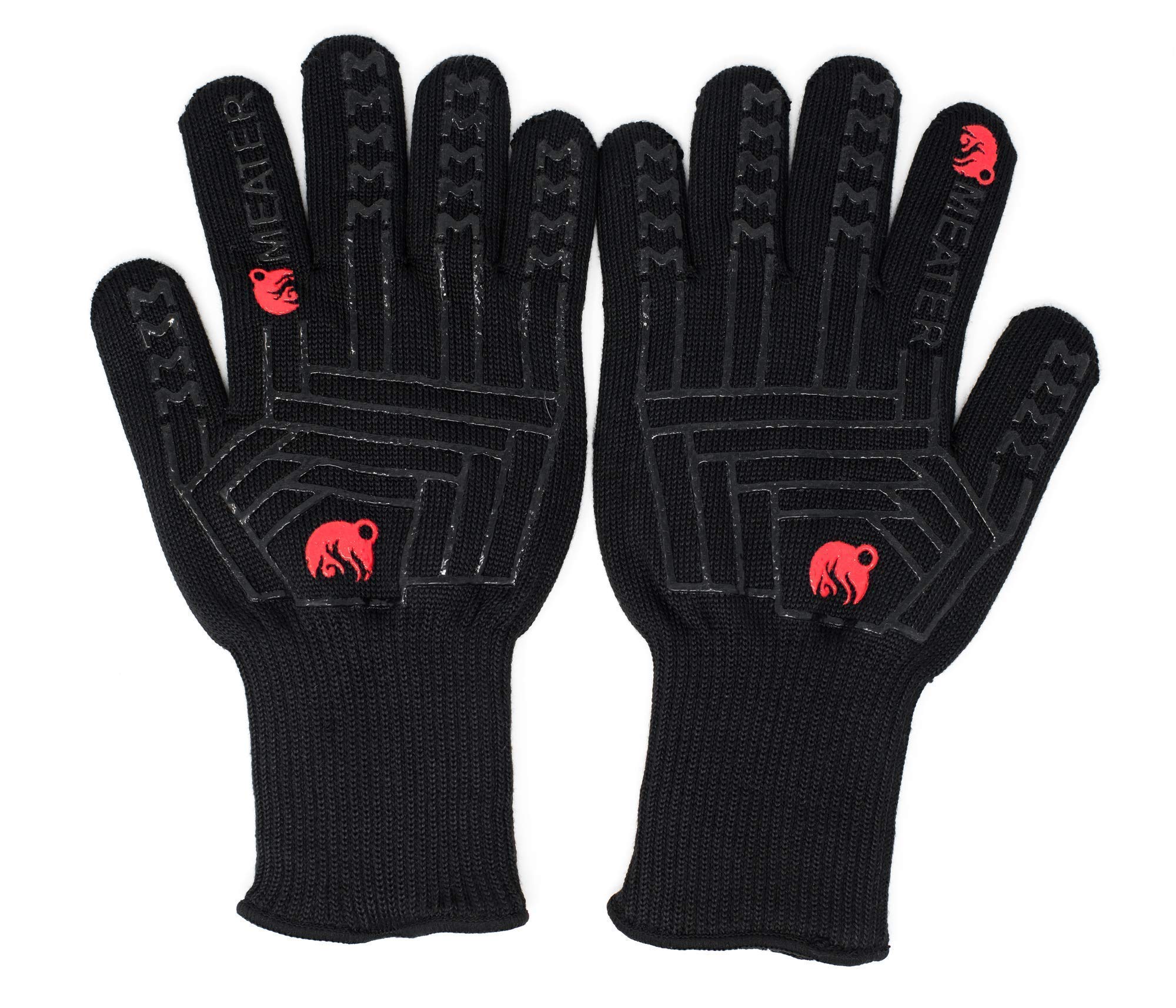 MEATER Block & BBQ Mitts Bundle - Premium WiFi Smart Meat Thermometer with Heat Resistant Gloves | Bluetooth to WiFi Range Extender | Perfect for Grilling, BBQ, Smoking, Rotisserie & Oven Cooking | Indoor & Outdoor Kitchen Use