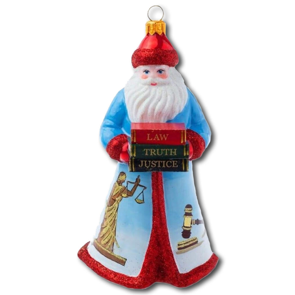 Funny Lawyer Santa Costume - Perfect for Christmas Parties, Office Events & Holiday Festivities