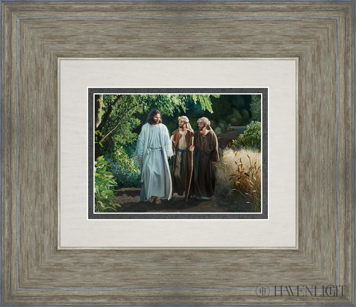 Emmaus By Liz Lemon Swindle - Inspirational Christian Wall Art for Home & Church Decor | Perfect for Living Room, Bedroom & Office