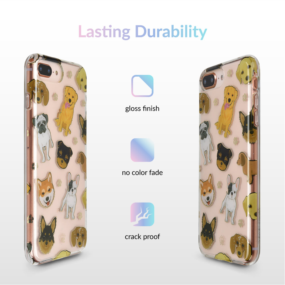Clear iPhone Case for Dogs - Durable Pet-Friendly Phone Cover for Dog Lovers - Perfect for Outdoor Adventures, Walks, and Pet Photography