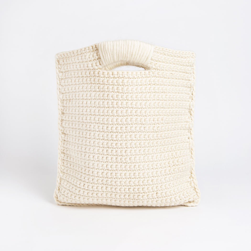 Scandi Bag Crochet Kit - DIY Boho Handbag Making Kit with Yarn & Pattern - Perfect for Beginners, Home Decor & Beach Accessories