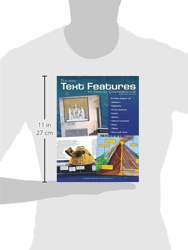 Teaching Text Features to Improve Reading Comprehension - Maupin House Educational Book for Elementary Teachers | Classroom Learning & Homeschooling Resource