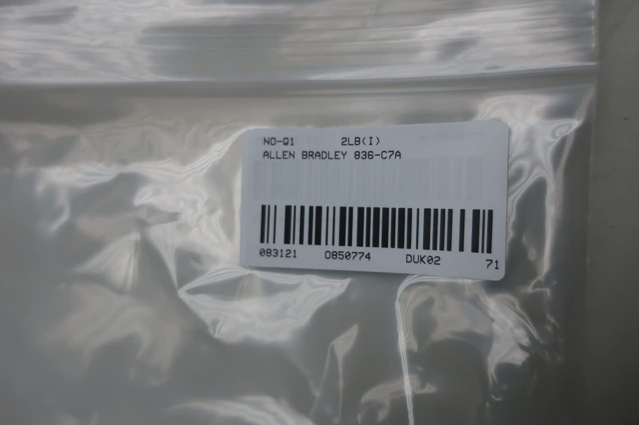 ALLEN BRADLEY 836-C7A Industrial Pressure Switch 1/4