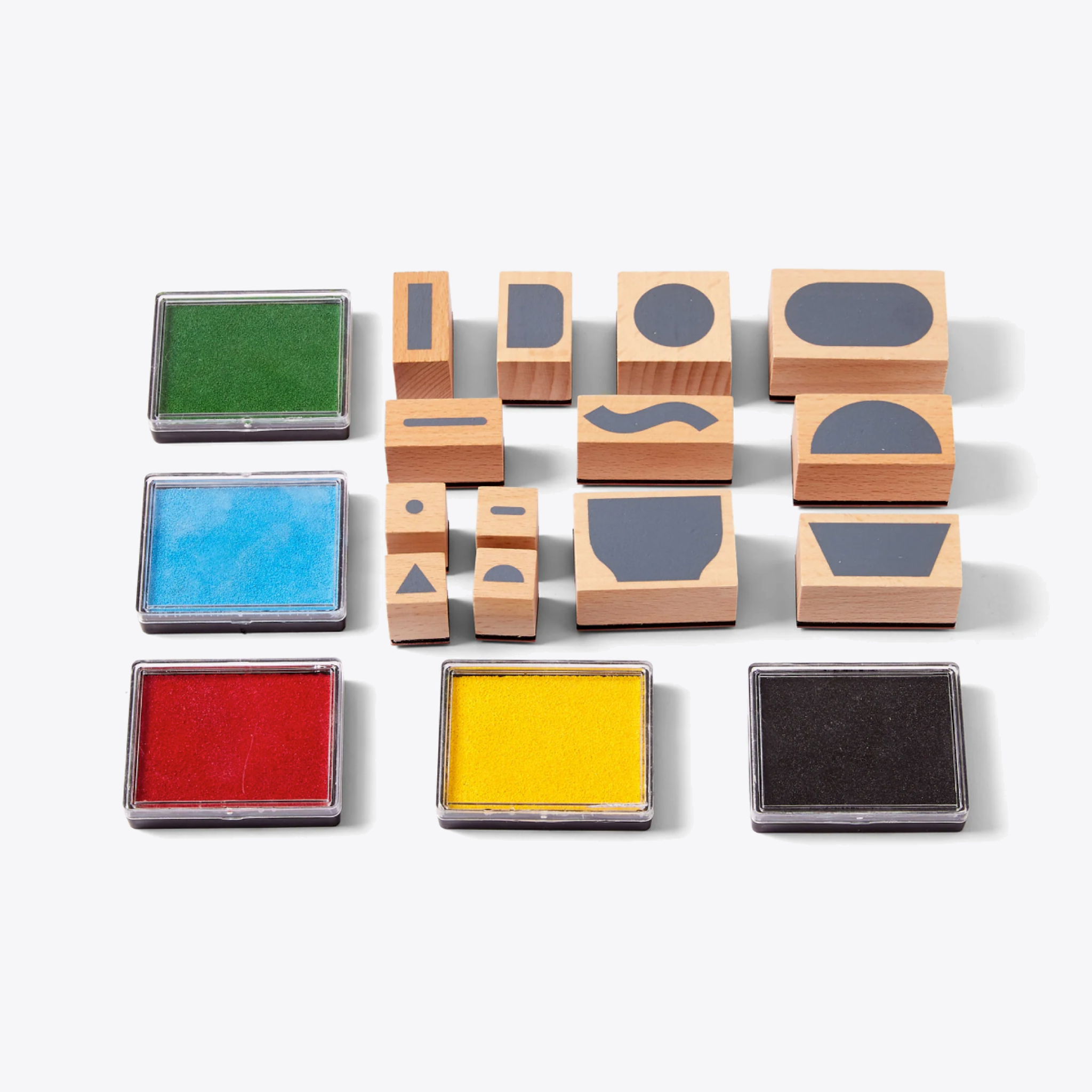 AW Shape Stamps - Fun & Creative Stamp Set for Kids & Adults - Perfect for Scrapbooking, Card Making & DIY Crafts