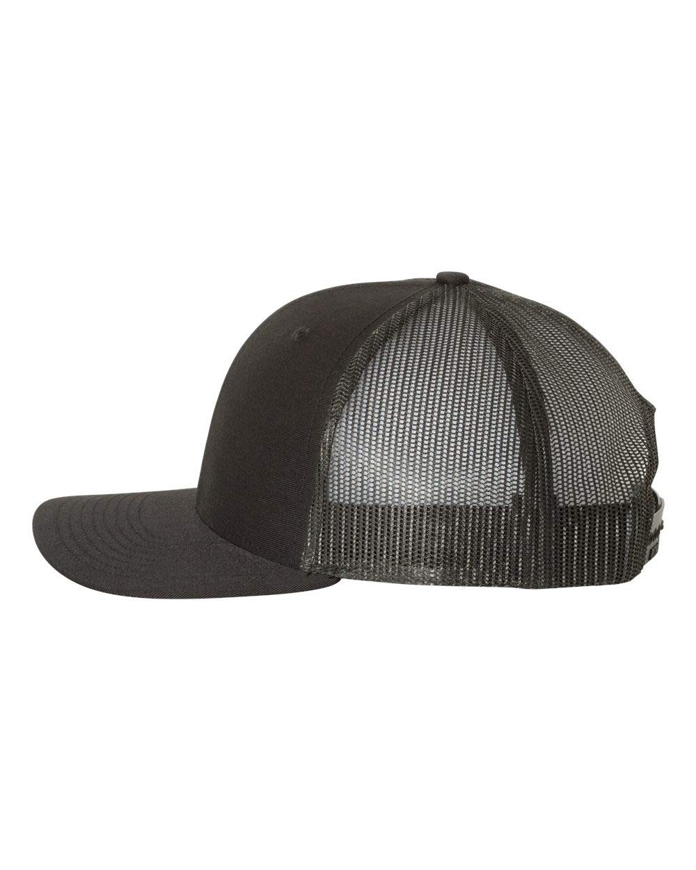 Miata MX5 Leather Patch Trucker Hat - Laser Engraved Logo for Car Enthusiasts