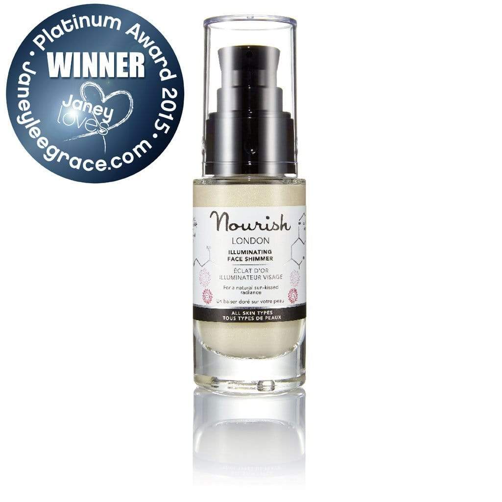 Anti-Aging Illuminating Face Shimmer Serum - 30ml | Brightening & Hydrating Glow Drops for Mature Skin | Perfect for Day & Night Skincare Routine