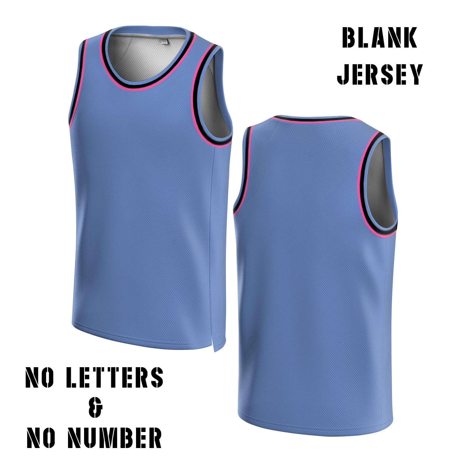 Custom Basketball Jerseys Personalized with Name & Number - Men's Women's Youth Kids Basketball Uniforms for Team Games, Practice & Fan Wear