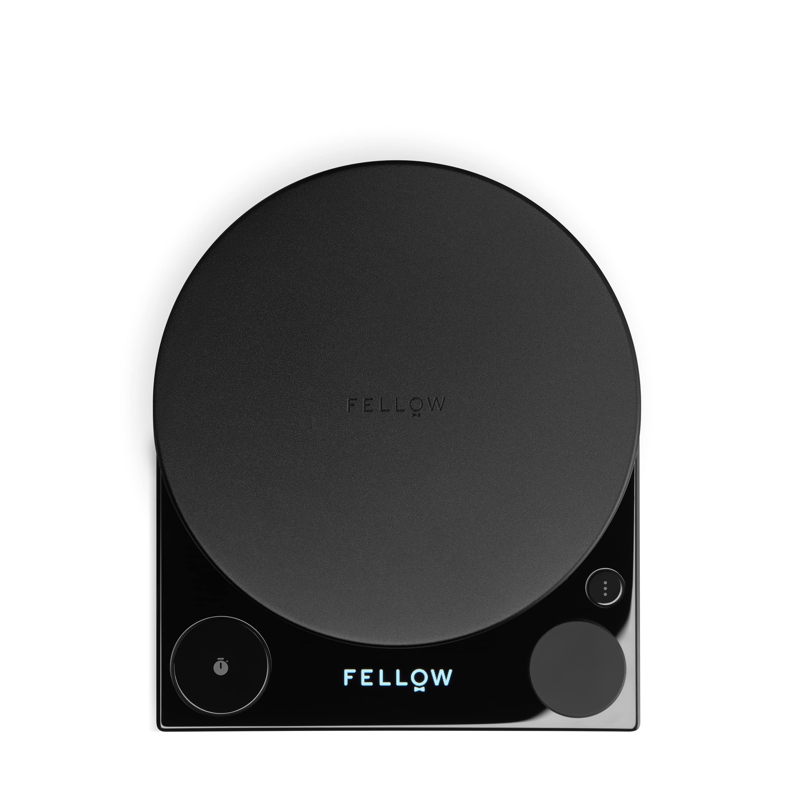 Fellow Tally Pro Studio Digital Coffee Scale - High Precision Kitchen Scale with Tempered Glass Top for Coffee Brewing, Baking & Small Goods (5 lbs Capacity) - Measures in Grams, Ounces, Pounds & Milliliters - Matte Black - Perfect for Home Baristas, Coffee Shops & Culinary Enthusiasts