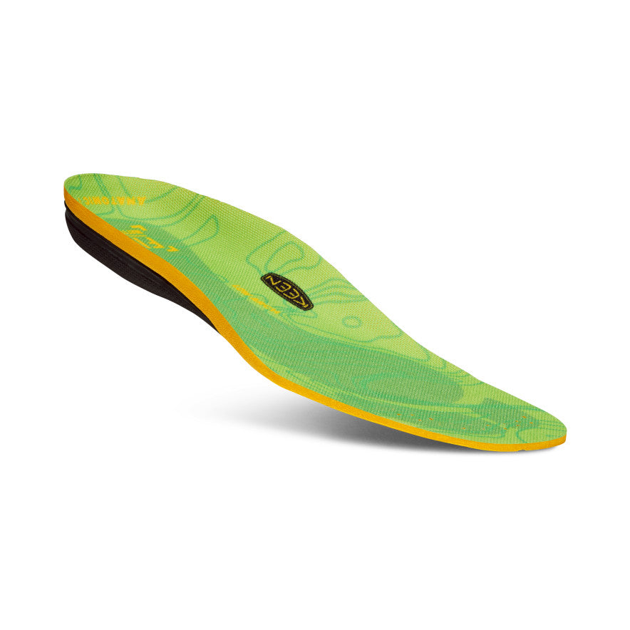 Women's Outdoor K 30 Low Arch Support Insoles - Comfortable Green Orthotic Shoe Inserts for Hiking, Running & Daily Wear
