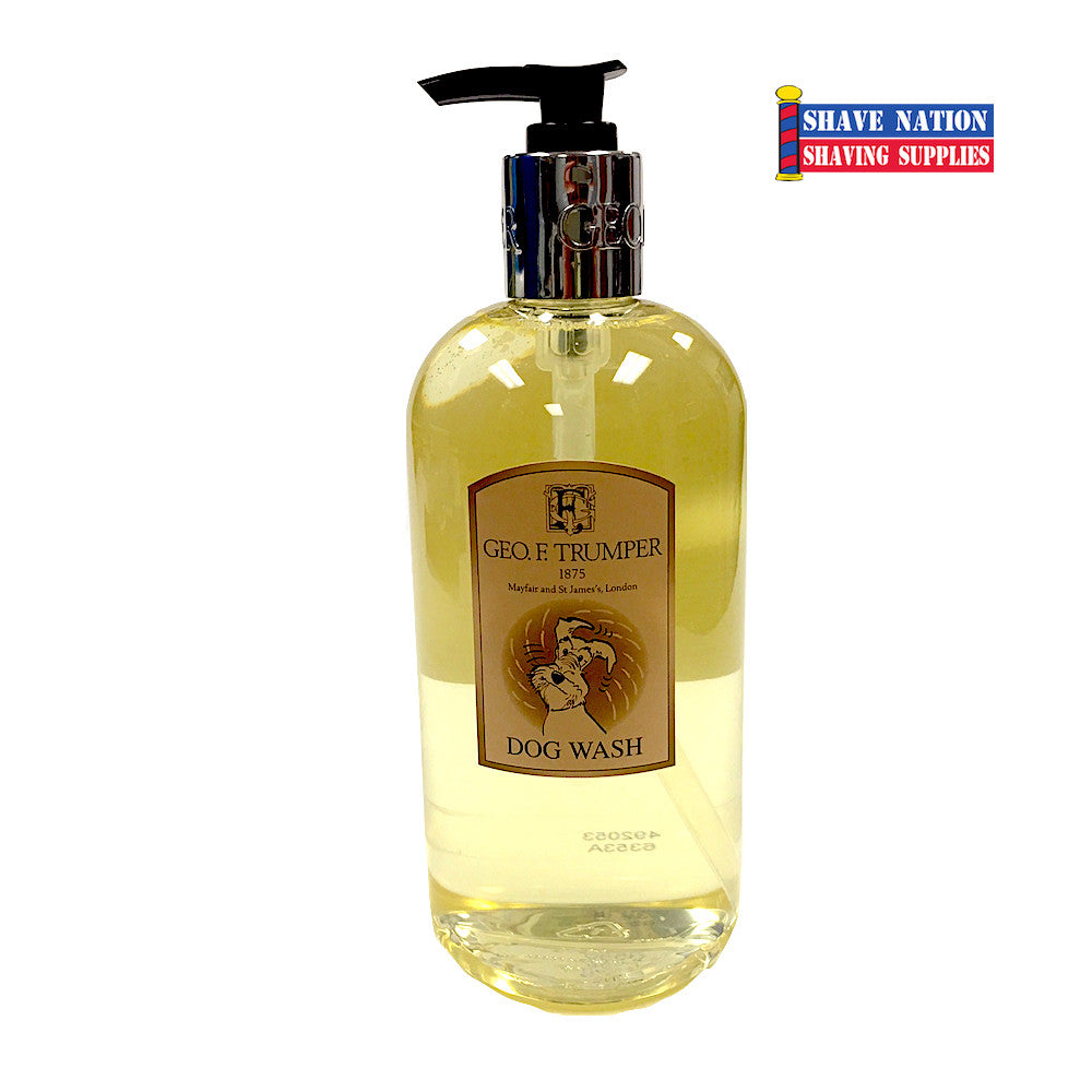 Geo F Trumper Dog Wash Shampoo - Gentle & Natural Pet Shampoo for All Dog Breeds | Soothes Skin & Cleans Fur | Perfect for Bath Time & Grooming Sessions