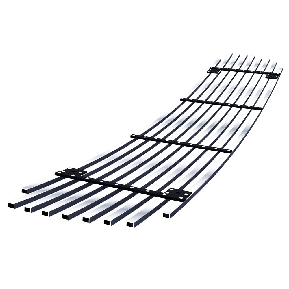 APS Chrome Billet Front Grill Grille Insert G65718A - Compatible with 1998-2003 GMC Jimmy & Sonoma Trucks | Durable Replacement for Main Upper Grille | Perfect for Off-Roading & Custom Truck Upgrades
