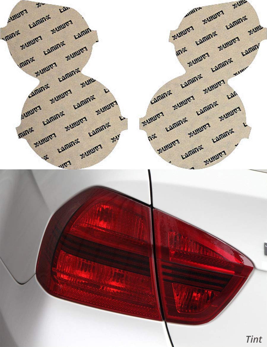 Lamin-x Custom Fit Tint Tail Light Covers for Chevy Sonic Sedan 2012-2016 | Smoke Black Headlight Protection Film | Easy DIY Installation for Enhanced Style & Night Driving Safety
