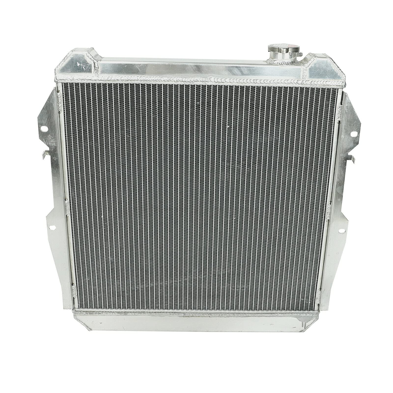 3 Row Full T-6061 Aluminum Cooling Radiator with Shroud & 12V Fan - Compatible with 1988-1995 Toyota Pickup 4Runner SR5/DLX 3.0L 4WD - High Performance Engine Cooling System for Off-Road & Towing