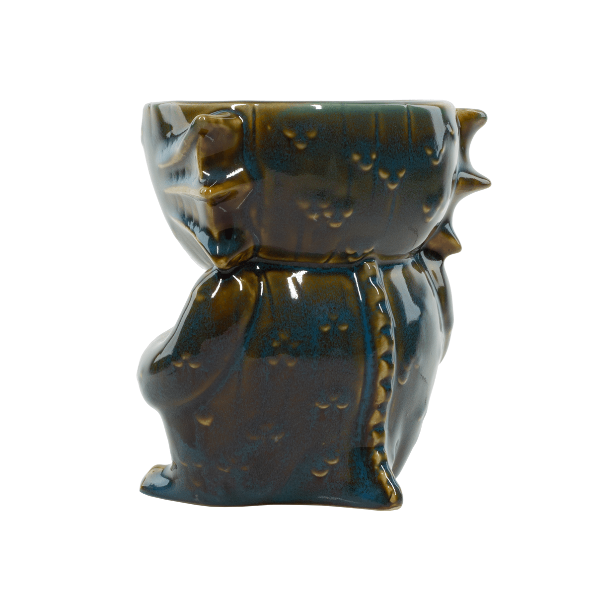 Innsmouth Creep Designer Series Tiki Mug - Abyss Blue Ceramic Cup | Handcrafted Horror-Themed Drinkware for Halloween Parties, Themed Bars & Collector Displays