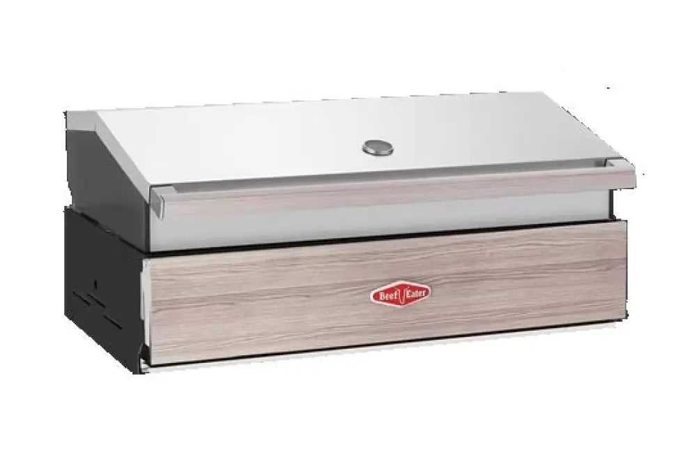 Beef Eater BDB1550GA 1500 Series 5-Burner Built-In Natural Gas BBQ Grill with Free BDTR1550GA Trolley & Side Burner - Perfect for Backyard Grilling, Outdoor Cooking, and Family Gatherings