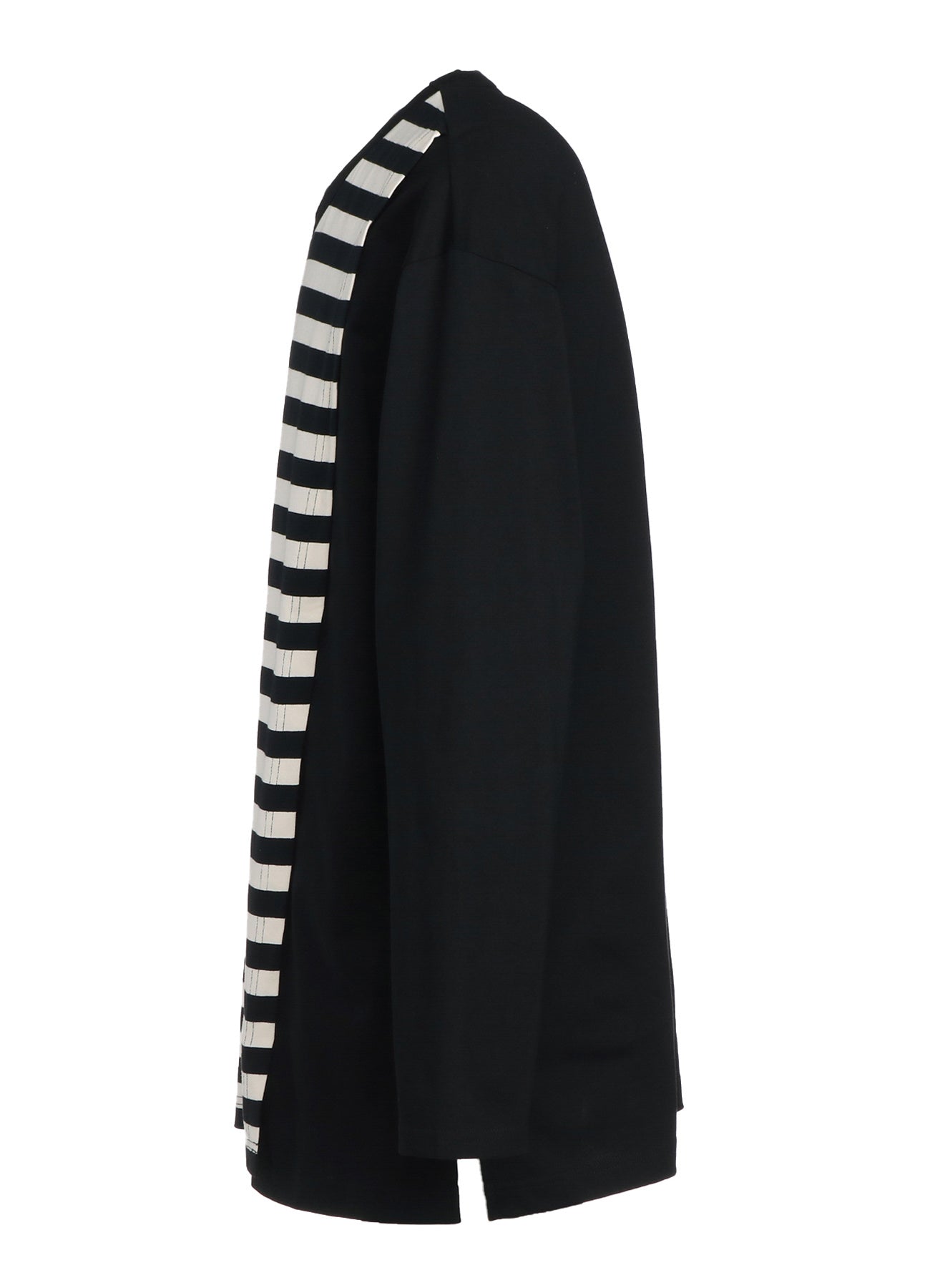 Soft Cotton Jersey Fused Stripe Layered Long Sleeve T-Shirt for Men & Women | Casual Wear, Layering, Everyday Comfort