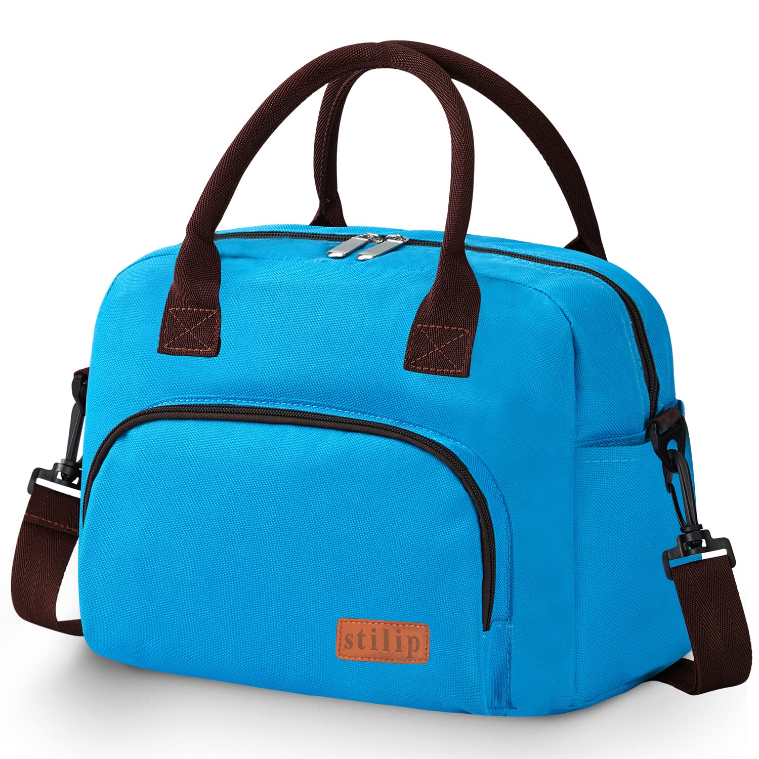 **Insulated Lunch Bag for Women - Adjustable Shoulder Strap, Leak-Proof & Thermal Lunch Box for Office, School, Picnics & Outdoor Activities**