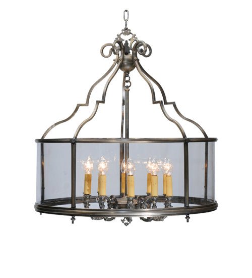 Meyda Tiffany G141C2F36 Stained Glass Table Lamp - Elegant Handcrafted Tiffany Style Lamp for Living Room, Bedroom, or Office Decor