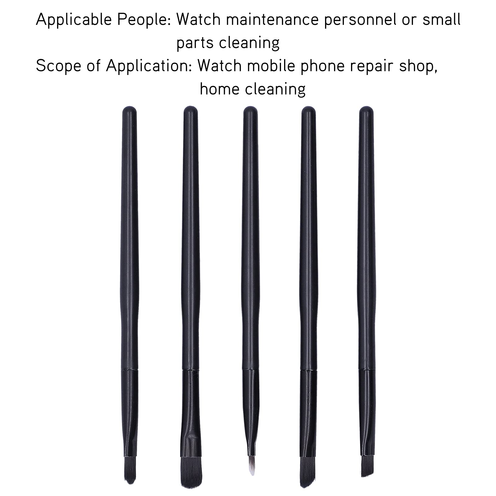 Premium Watch Cleaning Brush Set - Professional Wristwatch Movement & Small Parts Cleaning Tools with Storage Box | Dust Removal Kit for Watchmakers, Jewelers & Craft Enthusiasts | Perfect for Watch Repair, Jewelry Cleaning & DIY Maintenance