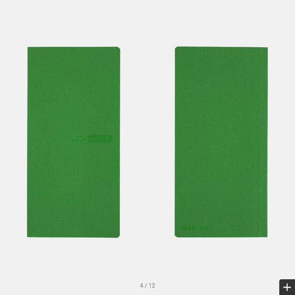 Hobonichi Weeks MEGA 2025 Planner - Leaf Green Softcover Weekly Horizontal Notebook, English Edition (January Start, Monday Start) | Perfect for Journaling, Planning & Productivity | Ideal for Students, Professionals & Creative Writers