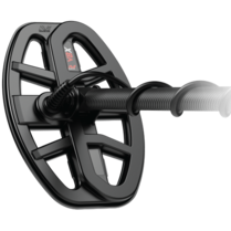 Minelab V8X Double D Coil with Skidplate - Metal Detector Accessory for Gold Prospecting & Treasure Hunting - Perfect for Beach, Field & Outdoor Adventures