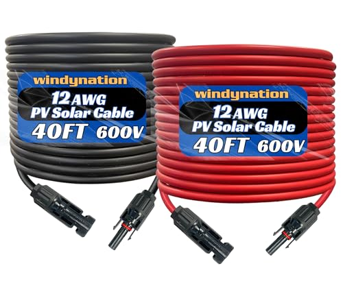 40 Feet Black + 40 Feet Red