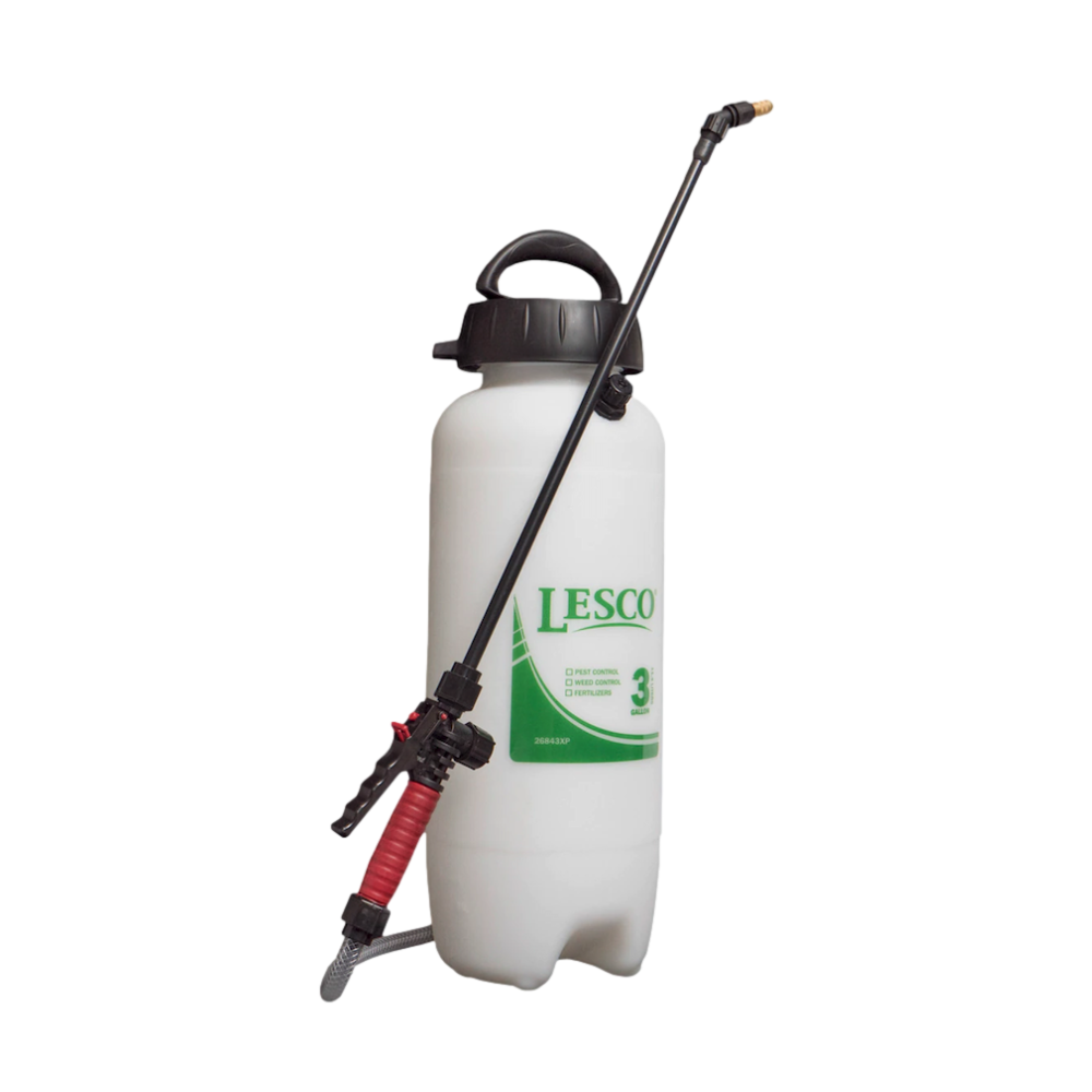 LESCO 26843XP ProSeries 3 Gallon Handheld Sprayer for Lawn Care, Weed Control & Pest Spraying - Professional Grade Garden Sprayer for Home & Commercial Use