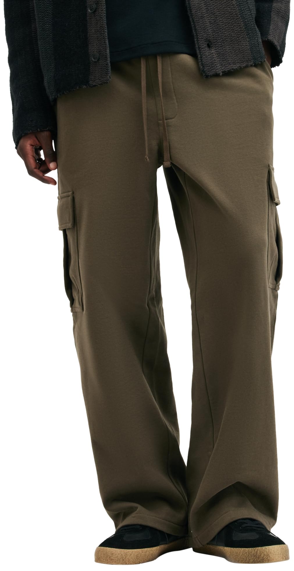 **Men's Comfortable Cotton Jogger Sweatpants - Relaxed Fit Casual Lounge Pants for Running, Gym, and Home Wear**